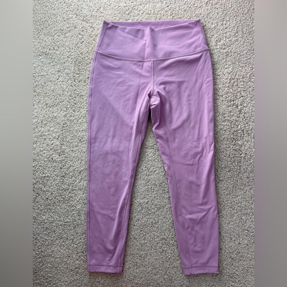 Lululemon Women’s Wunder Under HR Tight 25” LW5CO7S LVDW Lavender Dew Size 10